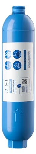 Mist 40043 Replacement for Camco RV Inline Water Filter 40043, 40013, 40041, with Flexible Hose Protector. Reduces Bad Taste, Odors, Chlorine, Lead and Sediment, 1 Pack - Image 2