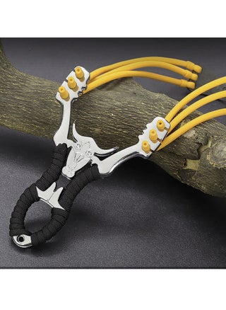 Ultra-Powerful Alloy Steel Slingshot with Titanium Alloy Sight, High-Elastic Bands, and Ergonomic Grip for Hunting, Shooting, and Competitions - pzsku/Z8D448DD71416D0400789Z/45/_/1732848695/5d8e725a-ee71-4864-bd33-b868b3cec763