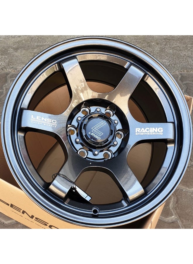 لينسو عجلة ألوي FT6 مقاس 17X9 مع 6X139.7 ET00 CB110 HD - Image 3