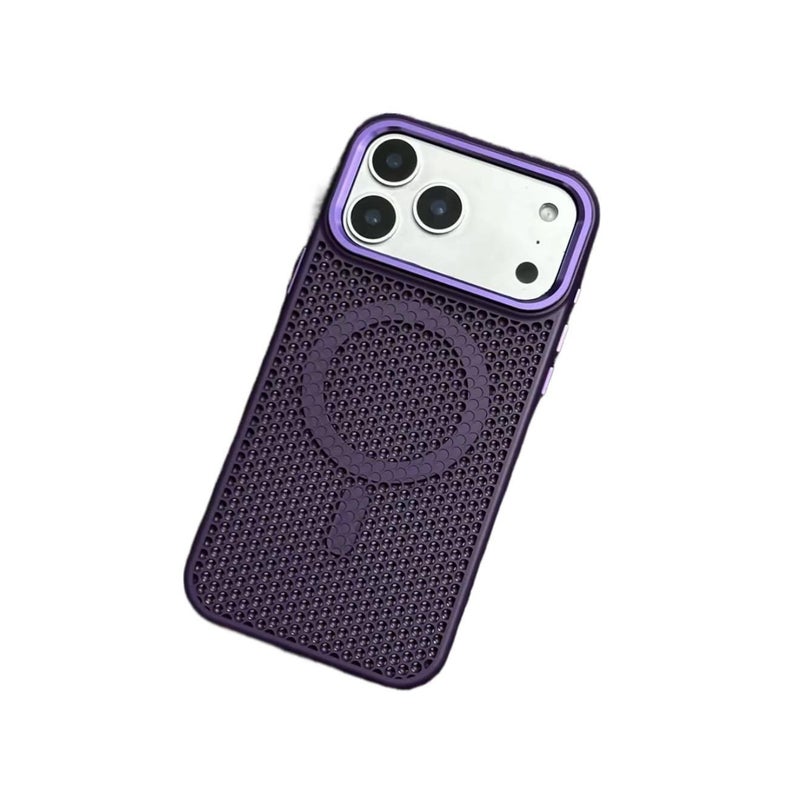 PC MagSafe Case for iPhone 16 / 16 Plus / 16 Pro / 16 Pro Max with Drop Protection and Strong Magnetic plus Shockproof plus Heat Dissipation plus Scratch Resistant in Black - ModaStar - Image 1