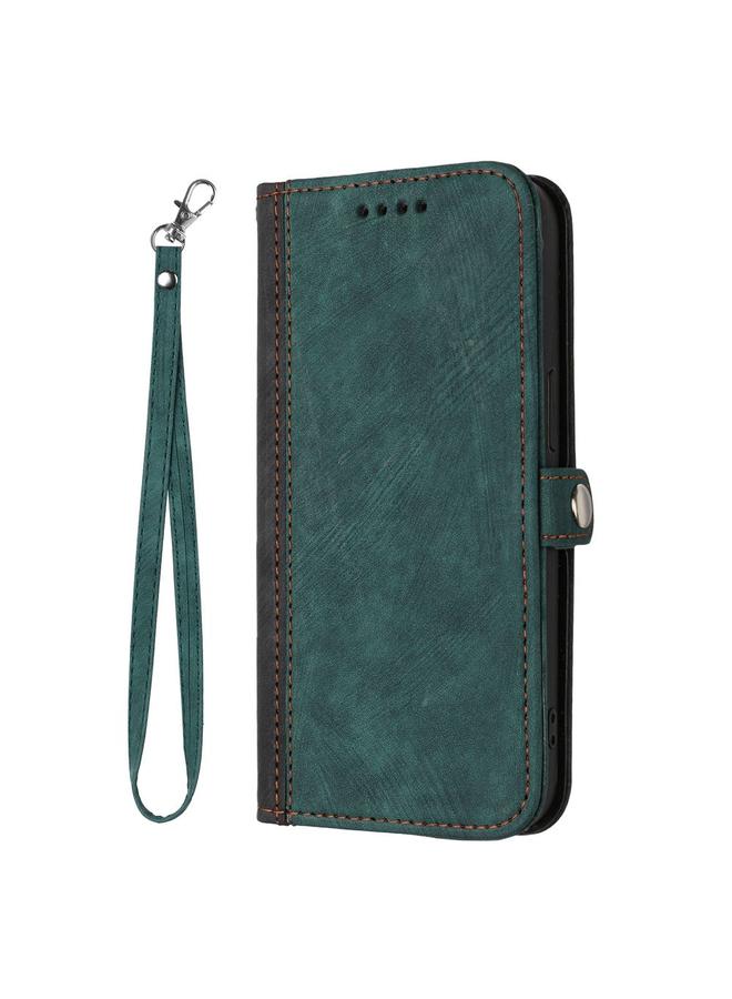S-TOP Case For Samsung Galaxy M62 / F62 Side Buckle Double Fold Hand Strap Leather Phone Case - Image 3