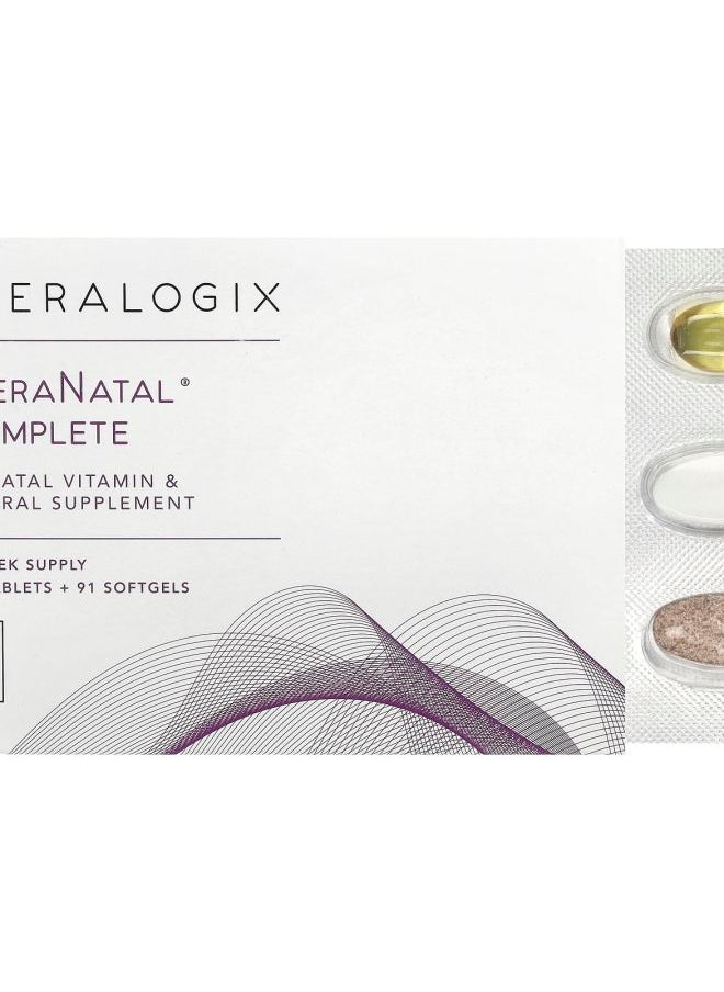 Theralogix TheraNatal Complete 182 Tablets + 91 Softgels 