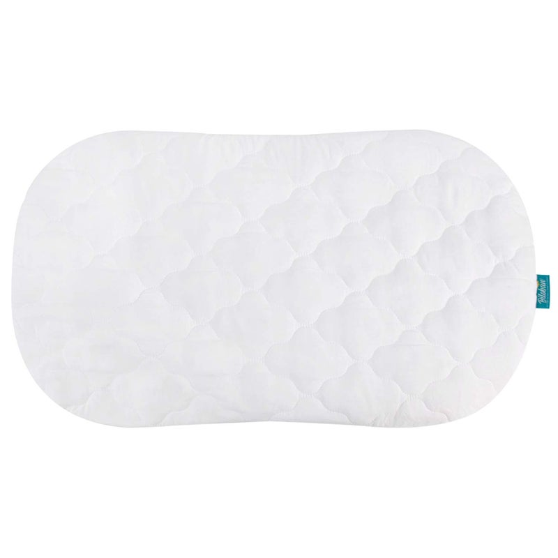 Biloban Bassinet Mattress Cover Compatible with Halo Bassinest Swivel Sleeper Bassinet Mattress Only Waterproof and Soft White
