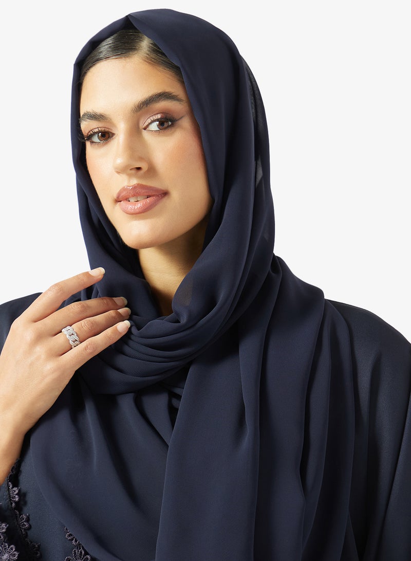 خزانة عباية بدانتيل مع شيلة - Image 5