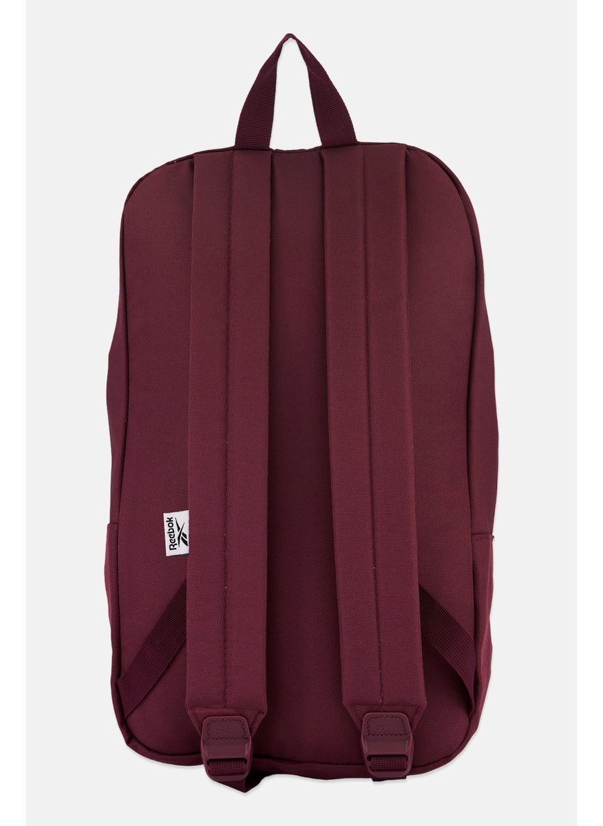 Reebok Men Brand Logo Backpack 44 H x 26 L x 13 W cm, Dark Maroon  - Image 2