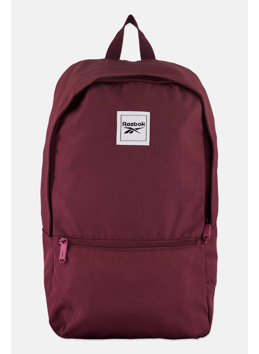 Reebok Men Brand Logo Backpack 44 H x 26 L x 13 W cm, Dark Maroon  - Image 1