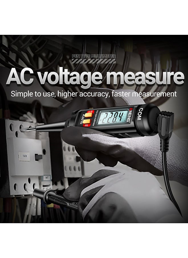 ANENG - A3010 4000 Counts Pen-Type Multimeter True-RMS Backlight Multi Meter Digital Auto Range Tester LCD Electrician Tools - Image 1