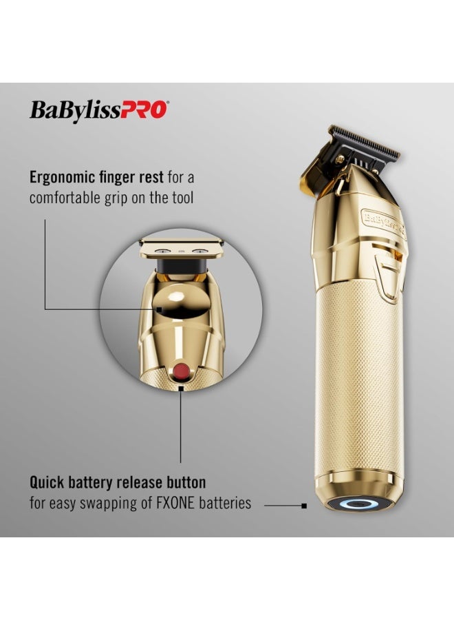 بيبي ليس برو ماكينة تشذيب الشعر المعدنية بالكامل BaBylissPRO FXONE GOLDFX - Image 5