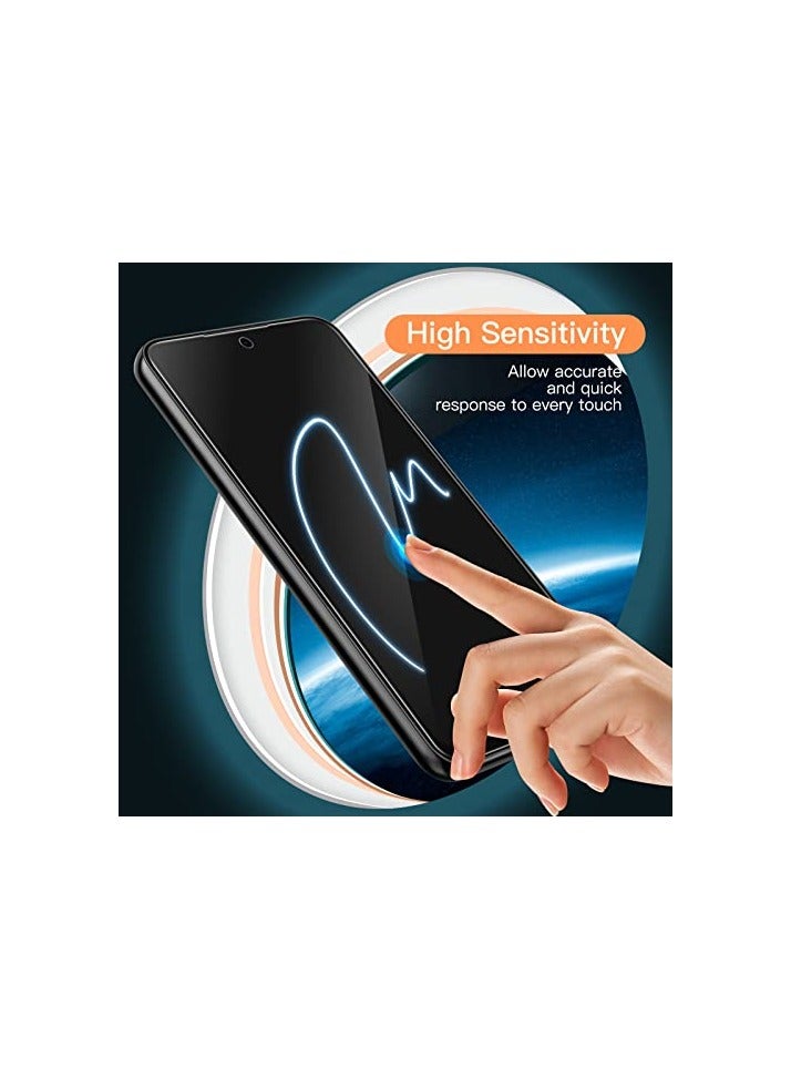 جي تيك واقي شاشة JETech لهاتف Samsung Galaxy A54 5G مقاس 6.4 بوصة، طبقة من الزجاج المقوى 9H، مضاد للخدش، شفاف عالي الدقة، 3 عبوات - Image 4