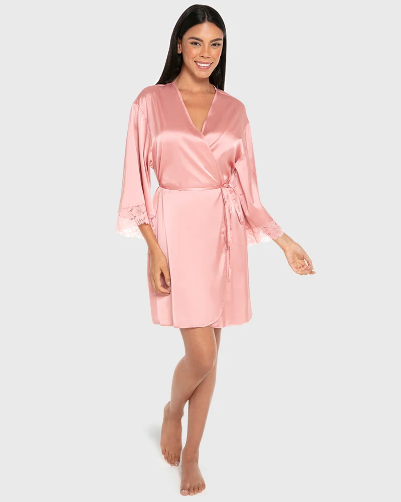 Isla & Evie Isla & Evie Satin Robe