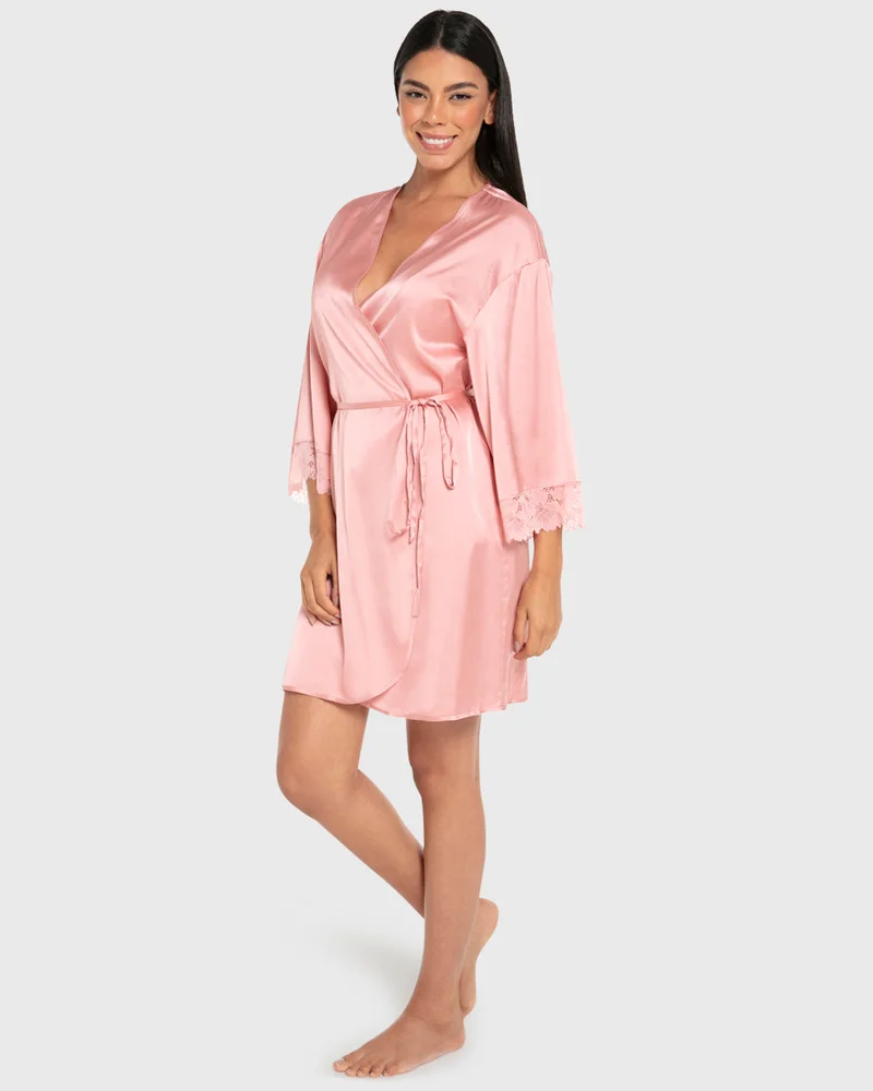 Isla & Evie Isla & Evie Satin Robe