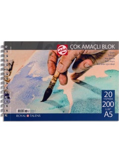 Talens 200Gr A5 20Yp. Spiral Picture Block 