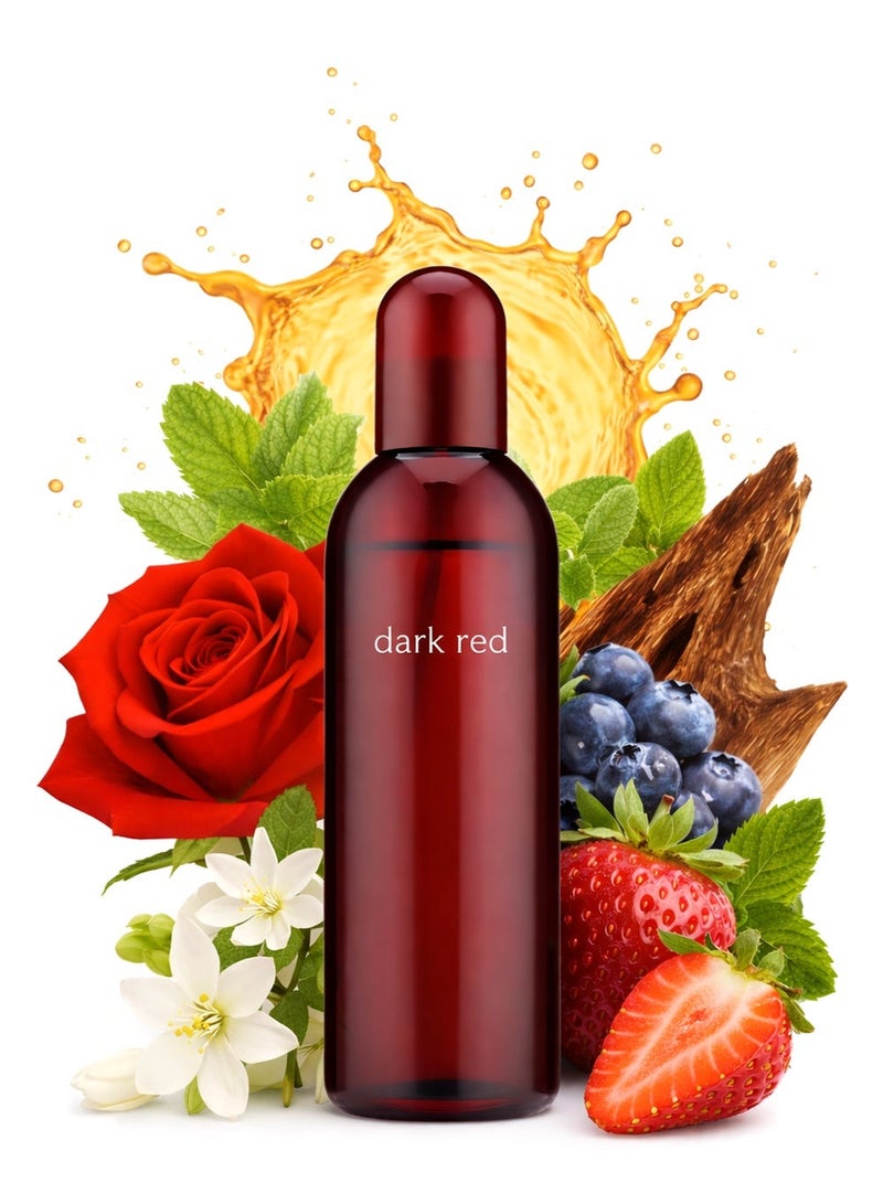 كولور مي عطر سويت بيرفيوم للنساء كولور مي دارك ريد 100 مل | عطر فاخر للنساء بمكونات زهرية وفواكهية وحلوة وبودرية | عطر نسائي يدوم طويلاً - Image 1