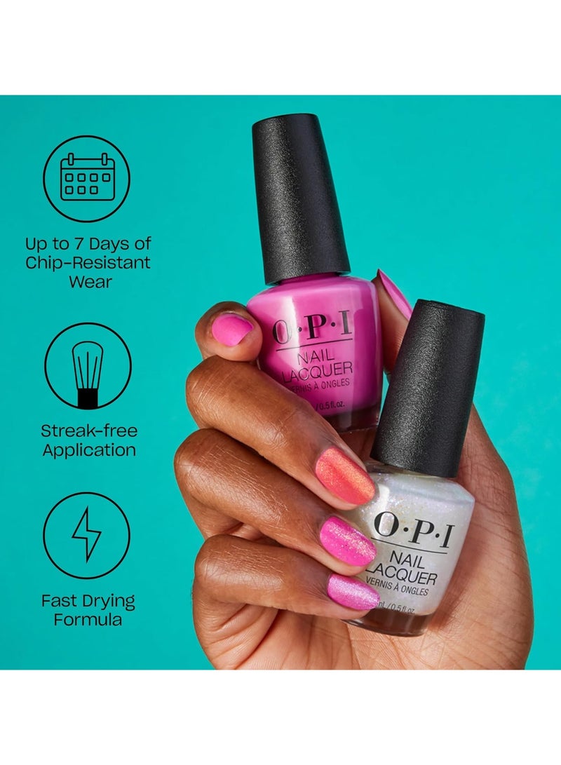 OPI Nail Lacquer Holiday '24 Nessa-Ist Rose,15ml - Image 2