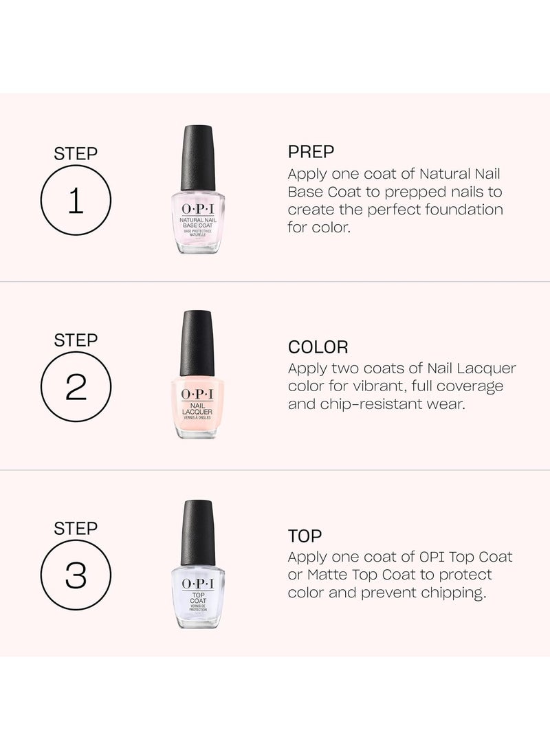 OPI Nail Lacquer Holiday '24 Nessa-Ist Rose,15ml - Image 4
