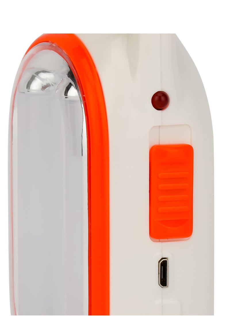 فانوس طوارئ LED من جيباس- GE53038| تصميم موفر للطاقة، 22 قطعة من مصابيح LED عالية الطاقة، و5 ساعات عمل| تصميم مدمج ومحمول وخفيف الوزن مع حامل