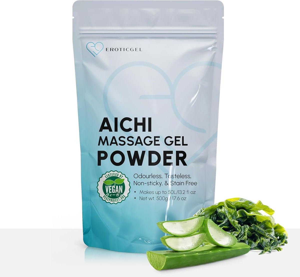 EROTICGEL Japanese Nuru Massage Gel Powder 500g Formulated with 