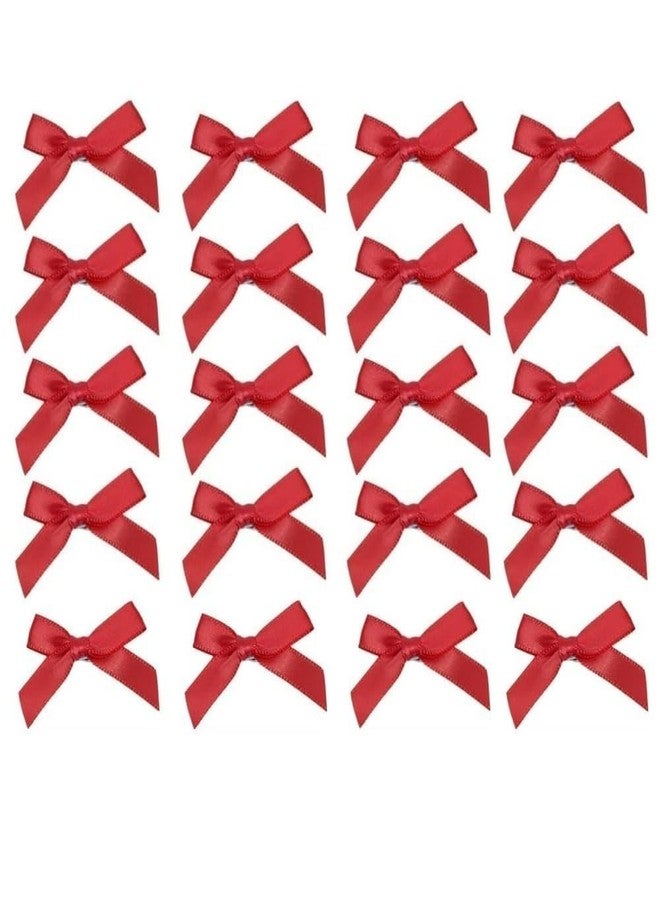 Essivox 20Pcs Red Hair Bows and Alligator Clips Set, Mini Ribbon Barrettes for Girls, Women - Image 1