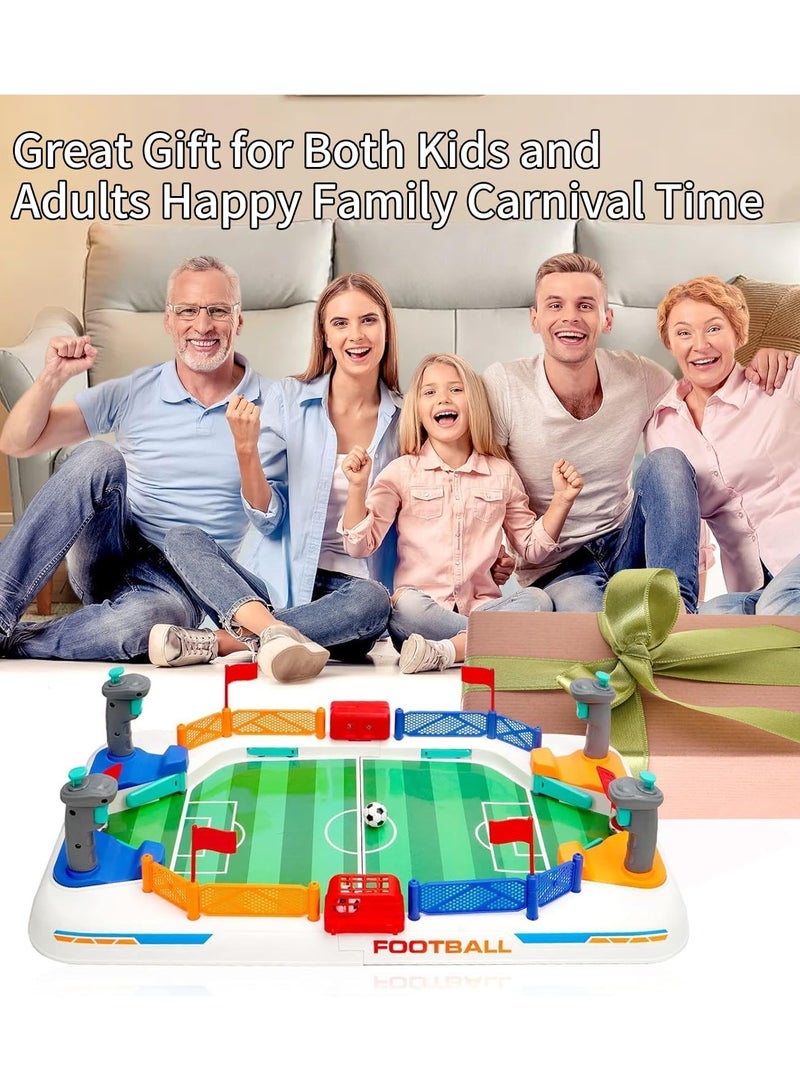 هالامودو لعبة لوحة كرة القدم الصغيرة للأطفال: ألعاب طاولة كرة القدم للأطفال 3 4 5 6 7 8-12 سنة - لعبة الرياضة التفاعلية للبنبول عمر 3 + حفلة منزلية داخلية - هدية عيد ميلاد للفتيان والبنات - Image 5
