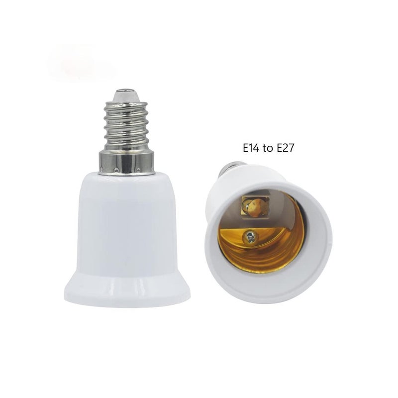 E14 to E27 Lamp Base Converter, e14 e27 Adapter LED Light Sockets Adapter Light Bulb Socket, Bulb Base Adapter, Lamp Holder Converters (3Pcs) - Image 5