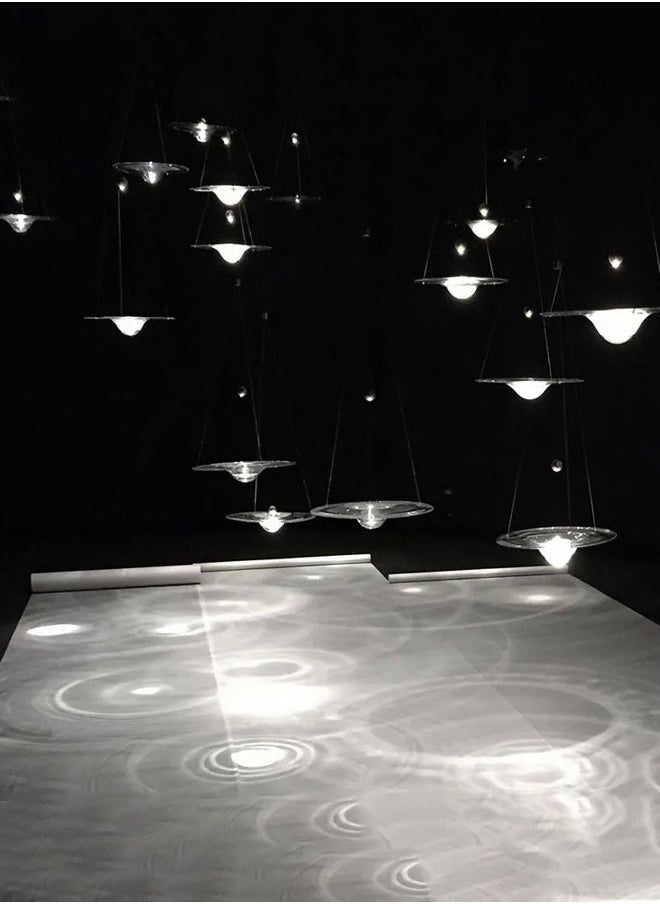 ٍSiera Light Modern pendant lighting for a bowl and lighting effect on the bowl warm light 15 watt 30 cm P153  - Image 3