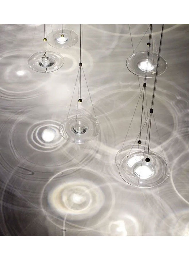 ٍSiera Light Modern pendant lighting for a bowl and lighting effect on the bowl warm light 15 watt 30 cm P153  - Image 4