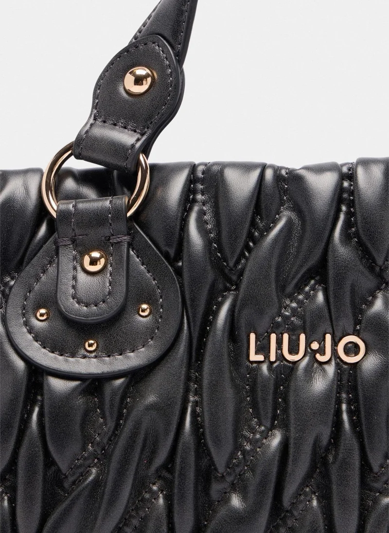 Liu Jo Quilted mini shopping bag