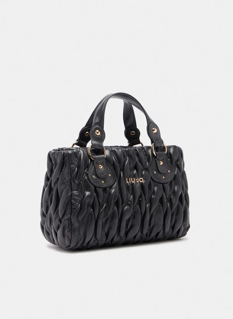 Liu Jo Quilted mini shopping bag