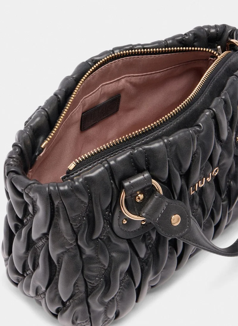 Liu Jo Quilted mini shopping bag