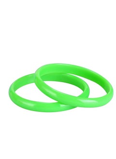BinaryABC Plastic Bangle Bracelets Candy Color Bracelet Party Favors Pack For Birthday Party 12Pcs (Adult Size)  - Image 4