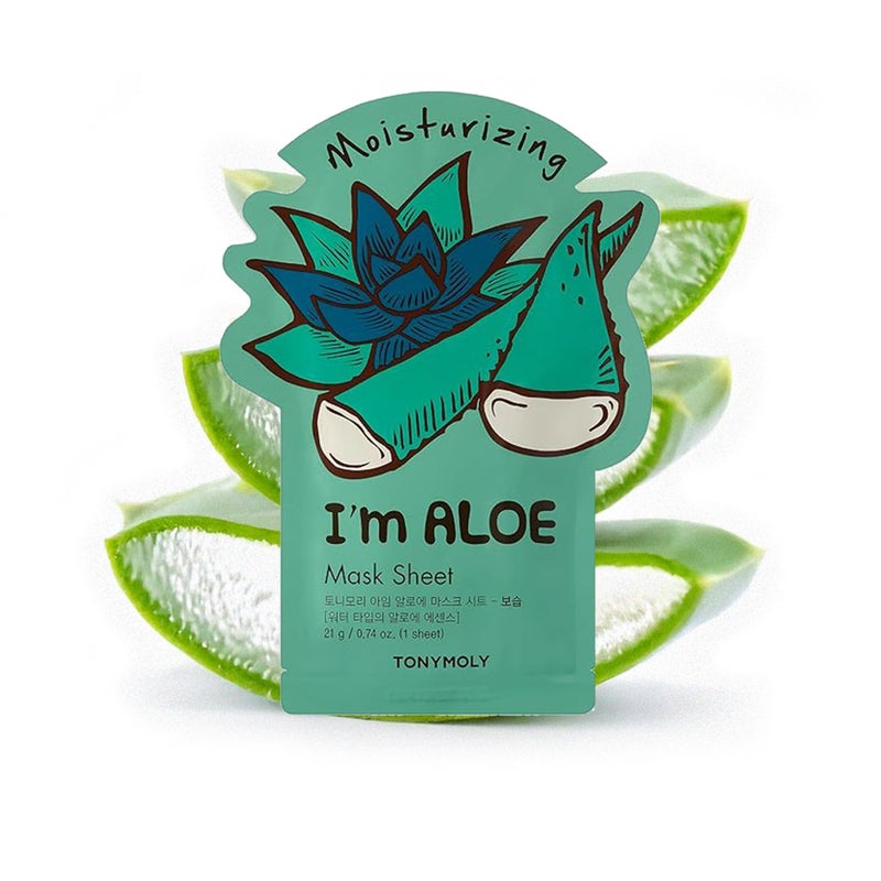 TONYMOLY Im Real Moisturizing Aloe Mask Sheet Pack of 1