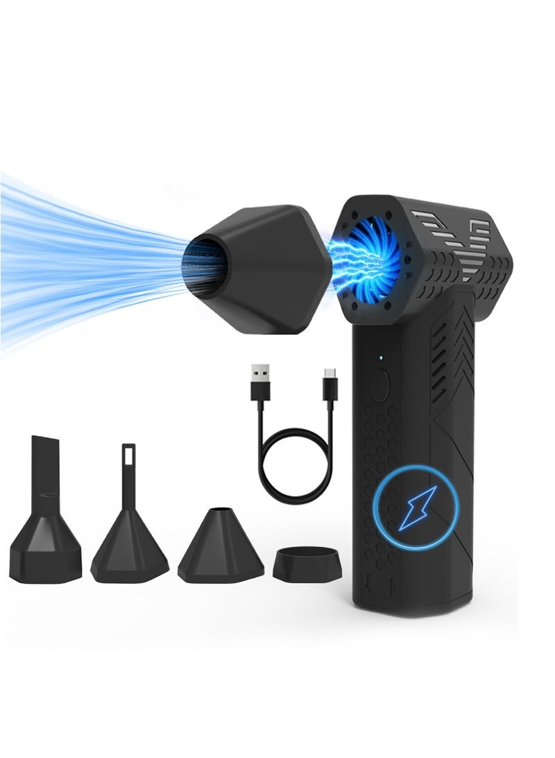 Loquat 130,000 RPM High-Airflow Cordless Turbine Fan with 4 Nozzles - Water u0026 Snow Blowing Tool (Upgraded Model) - Image 1