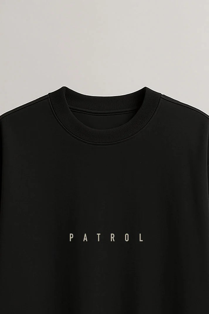 Terribly Real PATROL OG Black T-Shirt