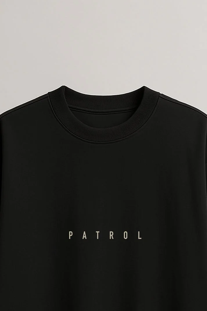 Terribly Real  PATROL OG Black T-Shirt  | Best Price UAE