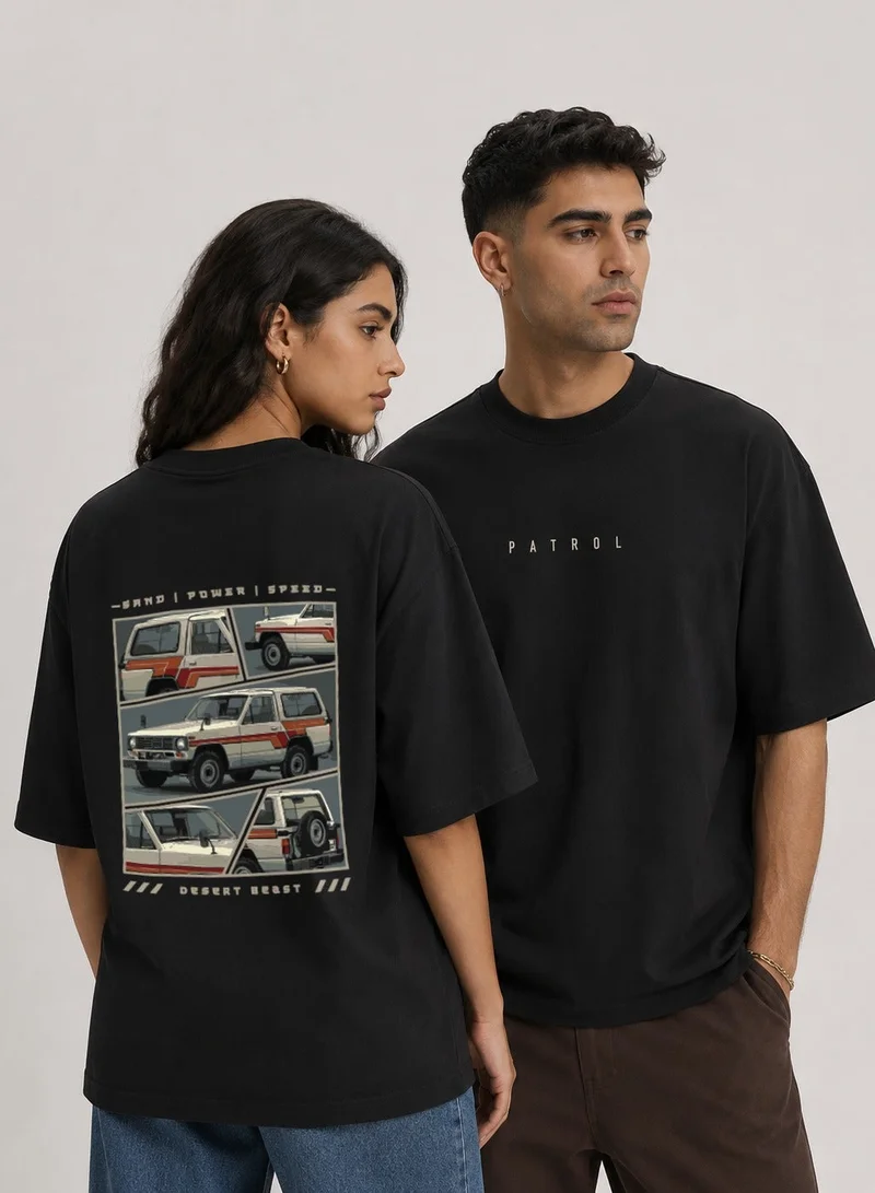 تيربلي ريل PATROL OG Black T-Shirt