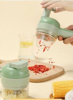 Green - Electric Handheld Vegetable Food Chopper