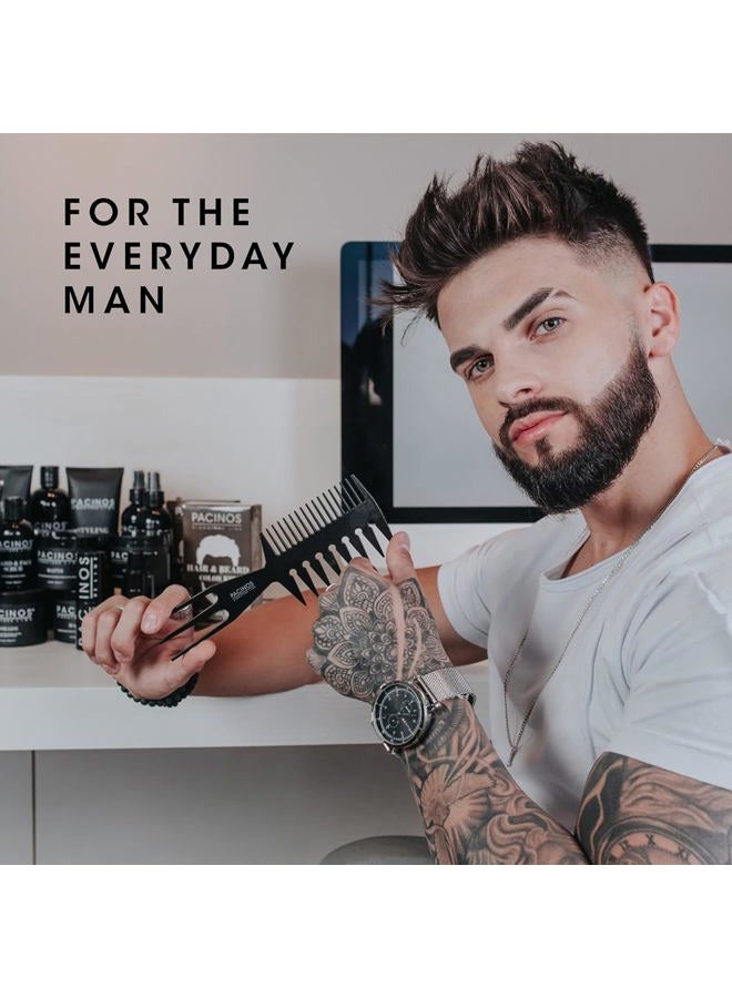 Pacinos Hair Fibers - Thickening Fibers to Conceal Thinning Hair & Bald Spots - Kit Includes Applicator Pump Nozzle - Instantly Achieve a Fuller and Thicker Appearance (Dark Brown) - Image 4