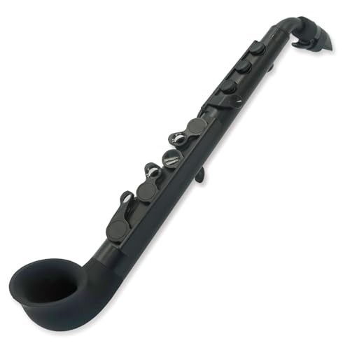 Nuvo jSax Beginner Saxophone BlackBlack Waterproof ABS Traditional Fingering Age 4Plus - Image 3