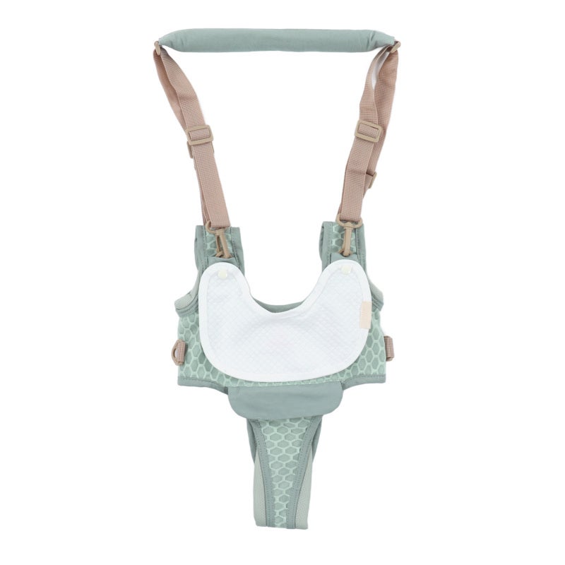 Baby Walking Harnesses Lightweight Adjustable Detachable Crotch Pad Handheld Toddler Walk Assistant Belt for 8‑24M Mint Blue - Image 1