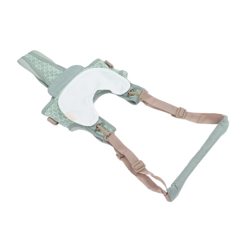 Baby Walking Harnesses Lightweight Adjustable Detachable Crotch Pad Handheld Toddler Walk Assistant Belt for 8‑24M Mint Blue - Image 4