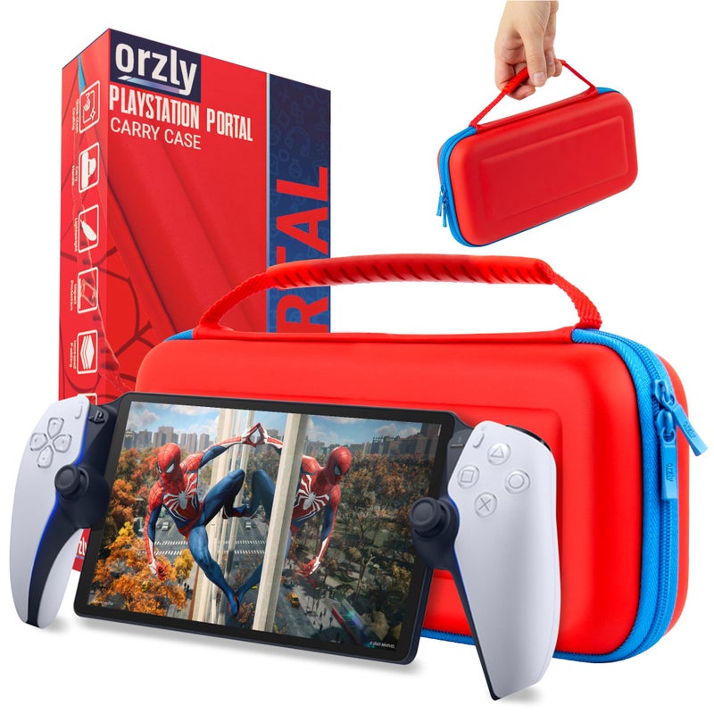 Orzly Carry Case designed for Playstation Portal remote player for PS5 Console holds accessories, Travel and Storage Protection for headset charger and more TANAMI - Gift box edition - Image 1