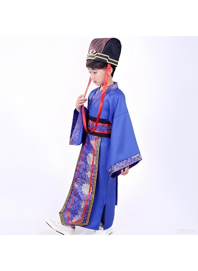 Loquat Boy's Chinese Traditional Costumes Hanfu Dress Tang Suit Ancient For Dress Up Stage Show Performances Cosplay - Image 1