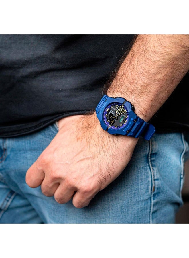 CASIO G-SHOCK GA-B001CBR-2ADR Analog-Digital Men’s Watch, Shock Resistant, 200M Water Resistant, Blue Resin Strap, Bluetooth Connectivity - Image 5