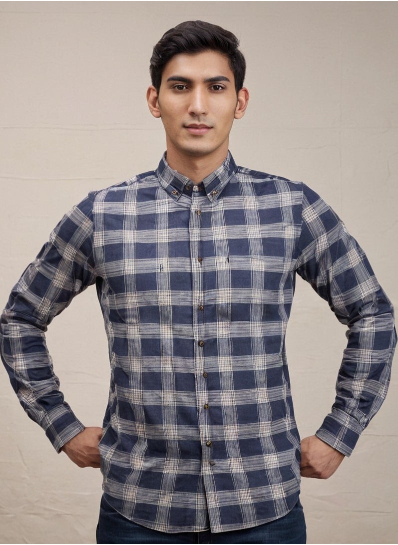 CALZADO - GR2008 CALZADO  SHIRT FULL SLEEVES FOR FORMAL AND CASUAL HIGH QUALITY - Image 1