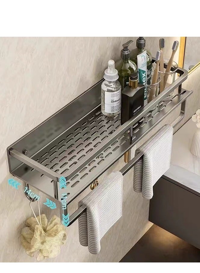 Bathroom shelf does not need to dig water -resistant wall storage holes - Image 2