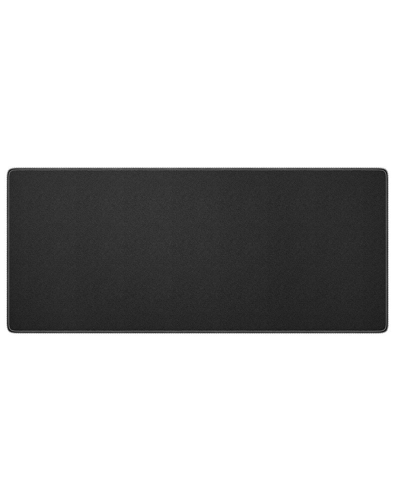 Reniteco Large Gaming Mouse Pad with Durable Stitched Edges, Non-Slip Rubber Base, Black Mousepad Mouse Mat Desk Pad for Home Office Gaming, 35.4''x15.7''x0.12'', Black - Image 1