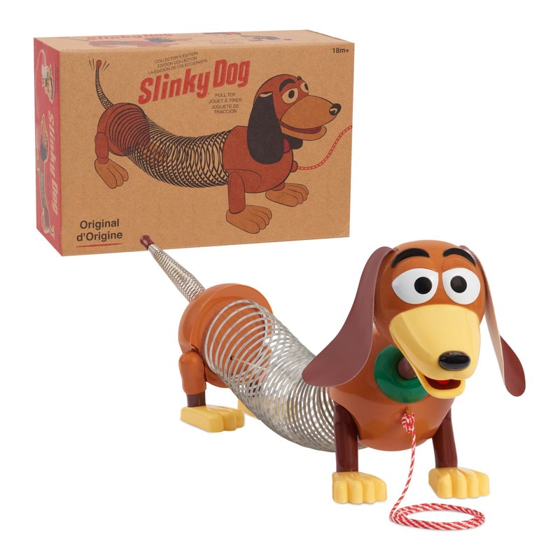 Slinky Retro Slinky Dog, The Original Walking Spring Toy, Vintage Spring Toys, Stretches to 14 Inches Long, Kids Toys for Ages 18 Month by Just Play - Image 1