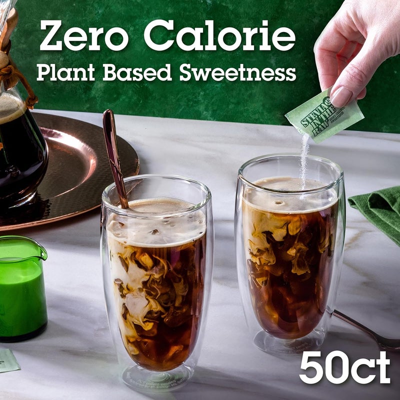 IN THE RAW Stevia In The Raw Zero Calorie Sweetener - 50 Packets - Image 2