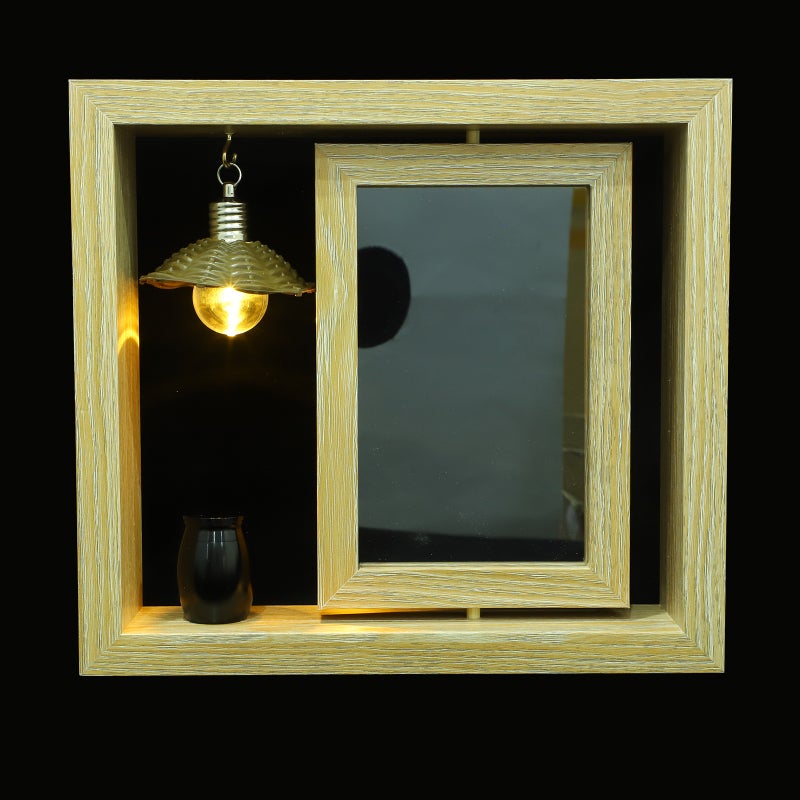 2 Sets of Memorial Photo Frame Picture Frame Tabletop Photo Frame with Small Urn for Ashes - Image 2