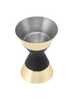 Thoraya Cocktail Jigger Double Sided Stainless Steel Shot Measure Jigger with Scale for Home Bar Gold Plated  - Image 3
